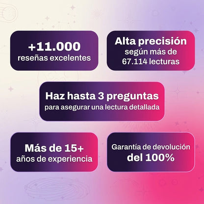 Lectura psíquica completa por Iris