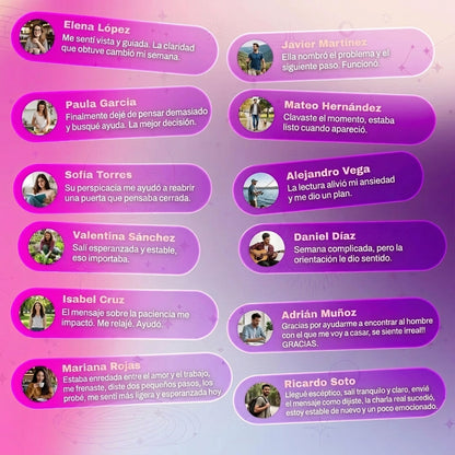 Lectura psíquica completa por Iris